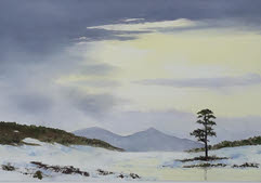 Moonlight Beach at Low Tide